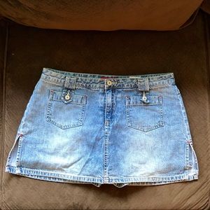 UNION BAY Juniors sz 11 Jean Skort